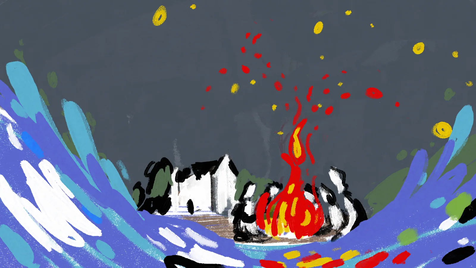 Storyboard: Escocia, agua y fuego