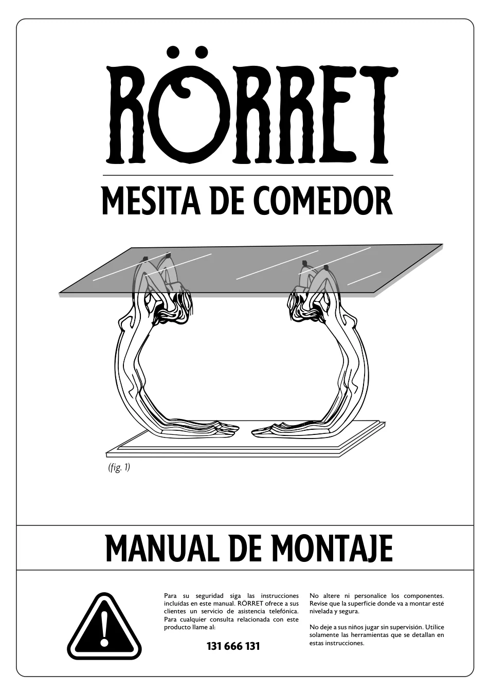 El manual de montaje