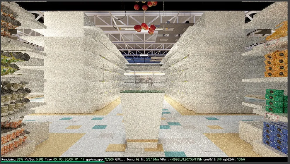Pruebas de render